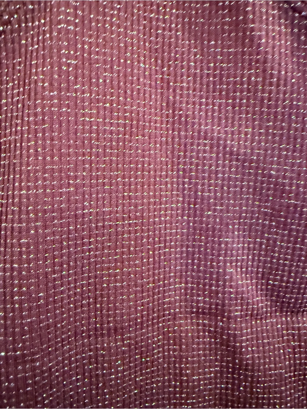 Athleta Ribbed Racerback Tank Top - Plum/Silver - Picture 2 of 4